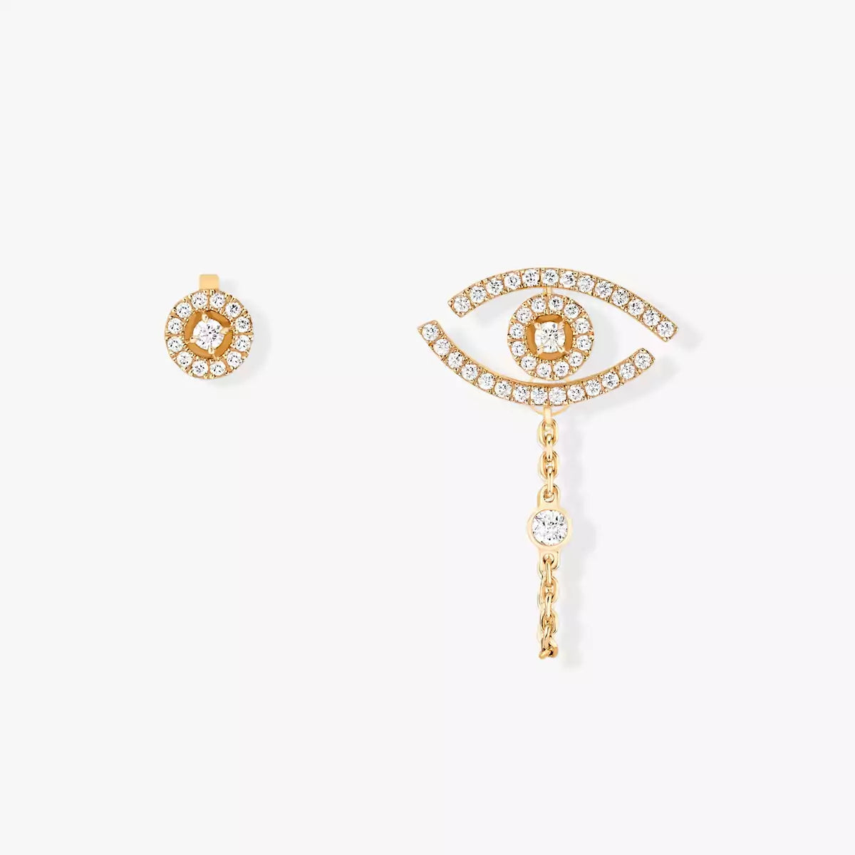 [Imperial Jewelrys]Lucky Eye Diamond Earrings