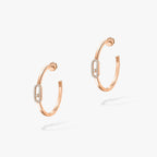 [Imperial] CREOLES MOVE UNO PM DIAMOND EARRINGS