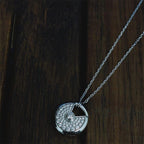 ¡®Imperial¡¯AMULETTE SILVER FULL DIAMOND NECKLACE