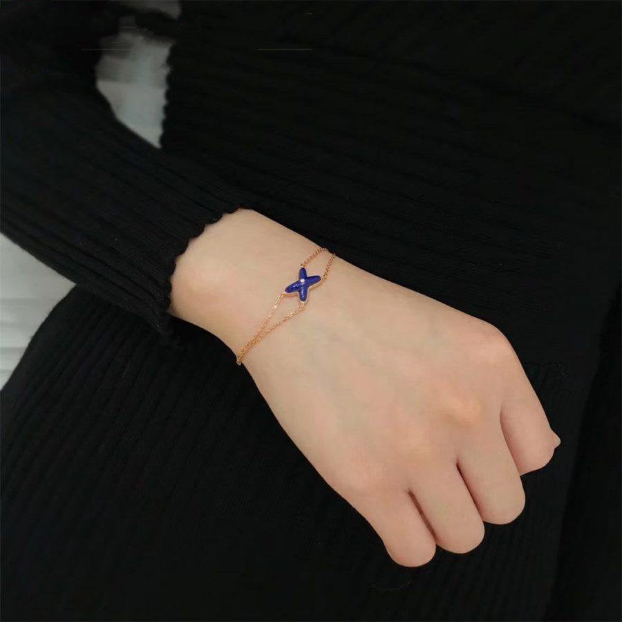 ¡®Imperial¡¯Hollow Design Four-Leaf Clover Flower Shape Ring