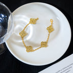 ¡®Imperial¡¯CLOVER 5 MOTIFS BRONZING BRACELET