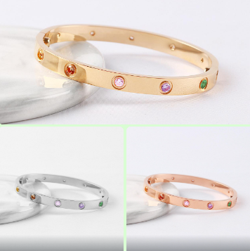 [Imperial] 2026 NEW 6.1MM COLORED GEMSTONE BRACELET
