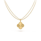 ¡®Imperial¡¯CLOVER 25MM PEDANT NECKLACE GOLD
