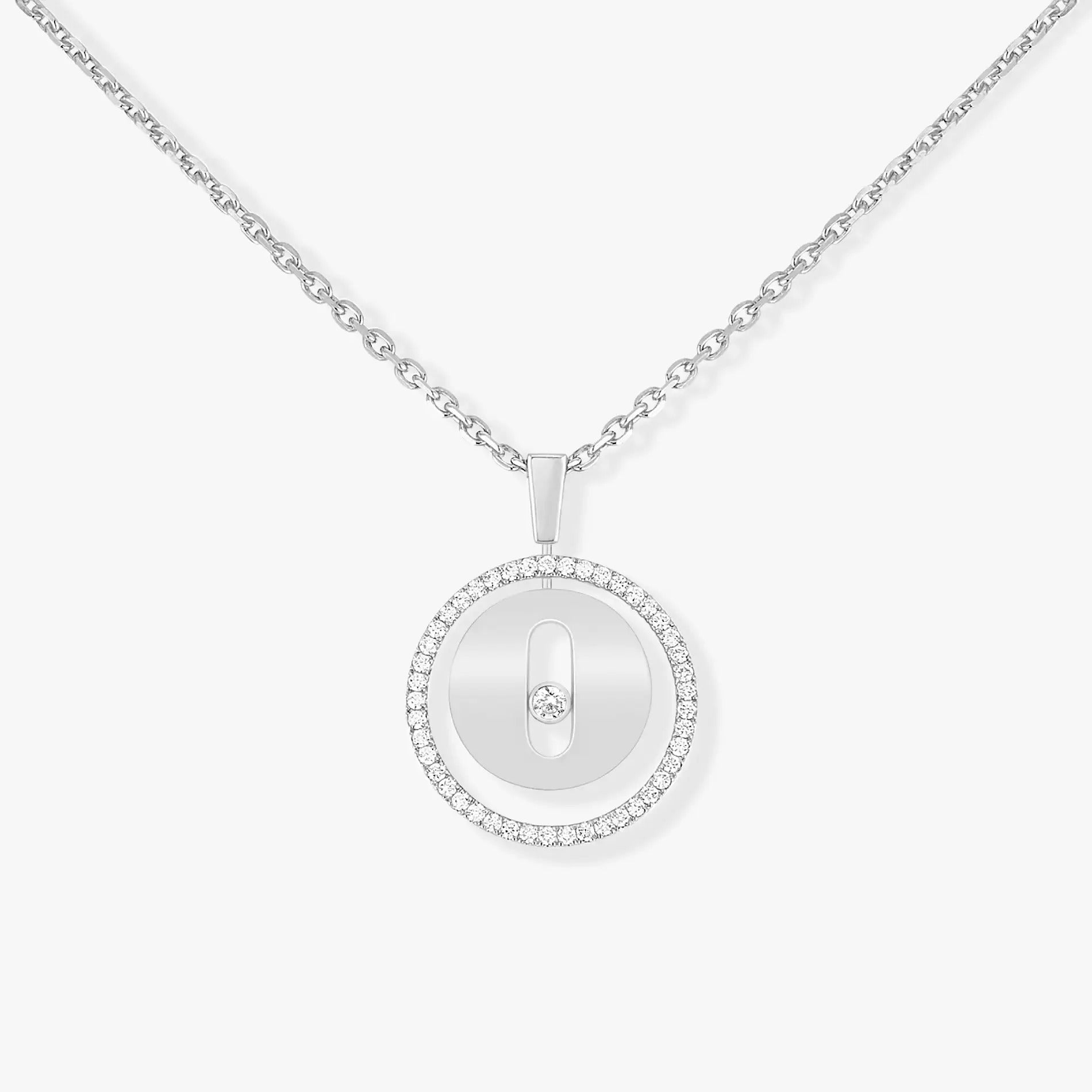 [Imperial] MOVE PM NECKLACE SILVER DIAMOND