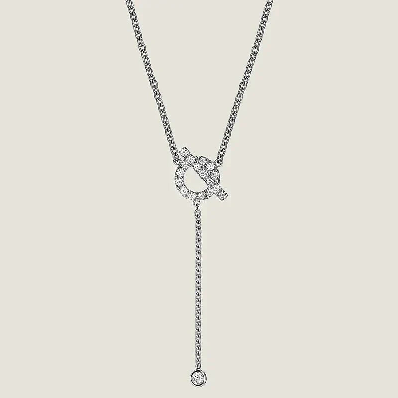 ¡®Imperial¡¯FINESSE SILVER DIAMOND NECKLACE