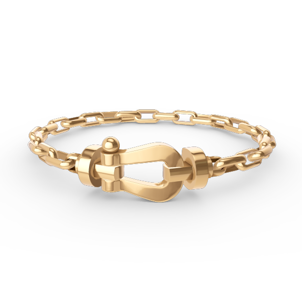 ¡®Imperial¡¯FORCE LARGE HORSESHOE CLASP  METAL BRACELET