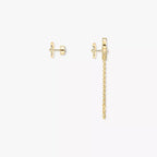 [Imperial] Move Uno Diamond Earrings