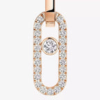 [Imperial] Move Link Diamond Earrings