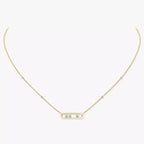 [Imperial]  Baby Move Gold Diamond Necklace
