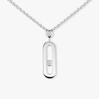 [Imperial]  Move Uno Gold Diamond Long Necklace