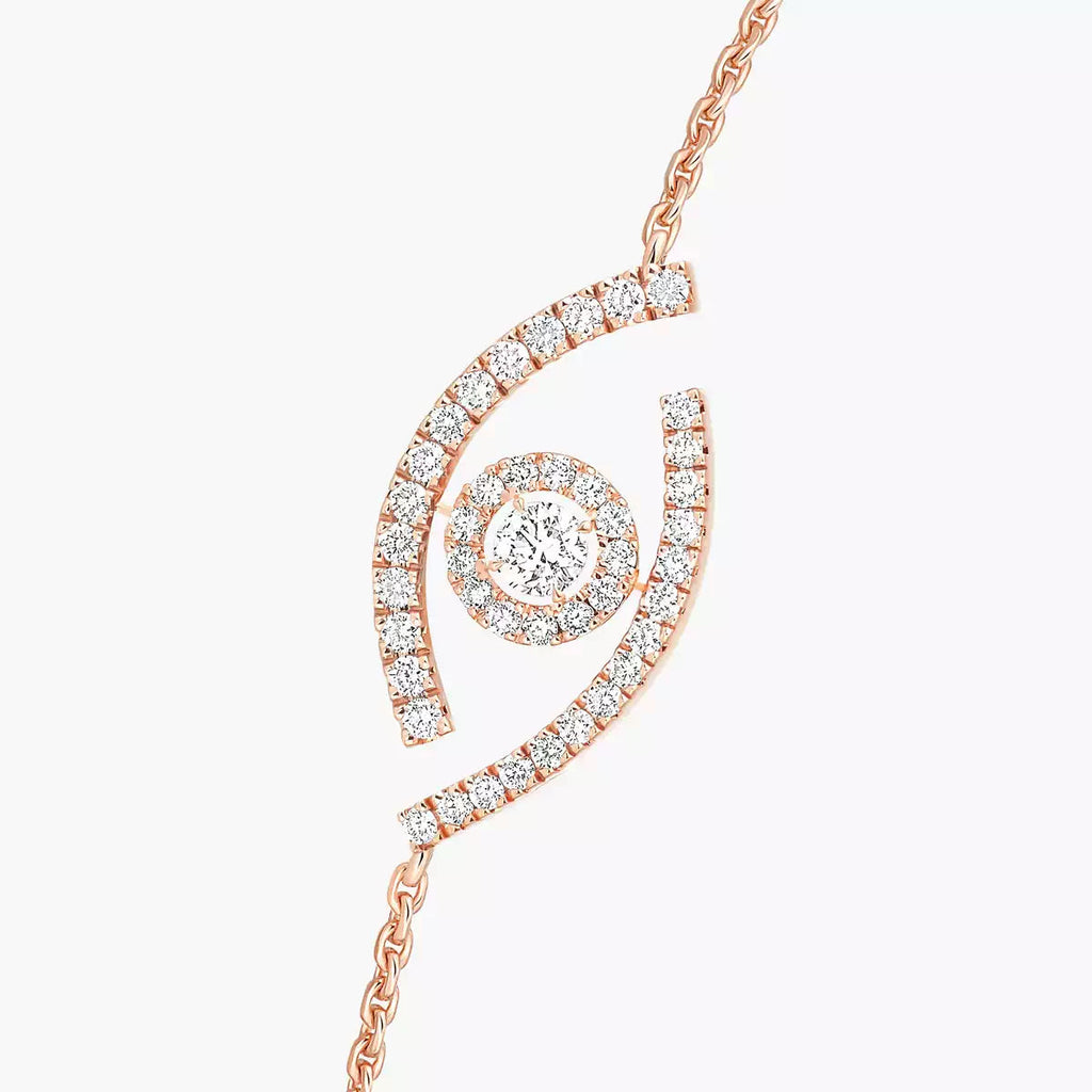 [Imperial Jewelrys]Lucky Eye Pave-Set Diamond Bracelet