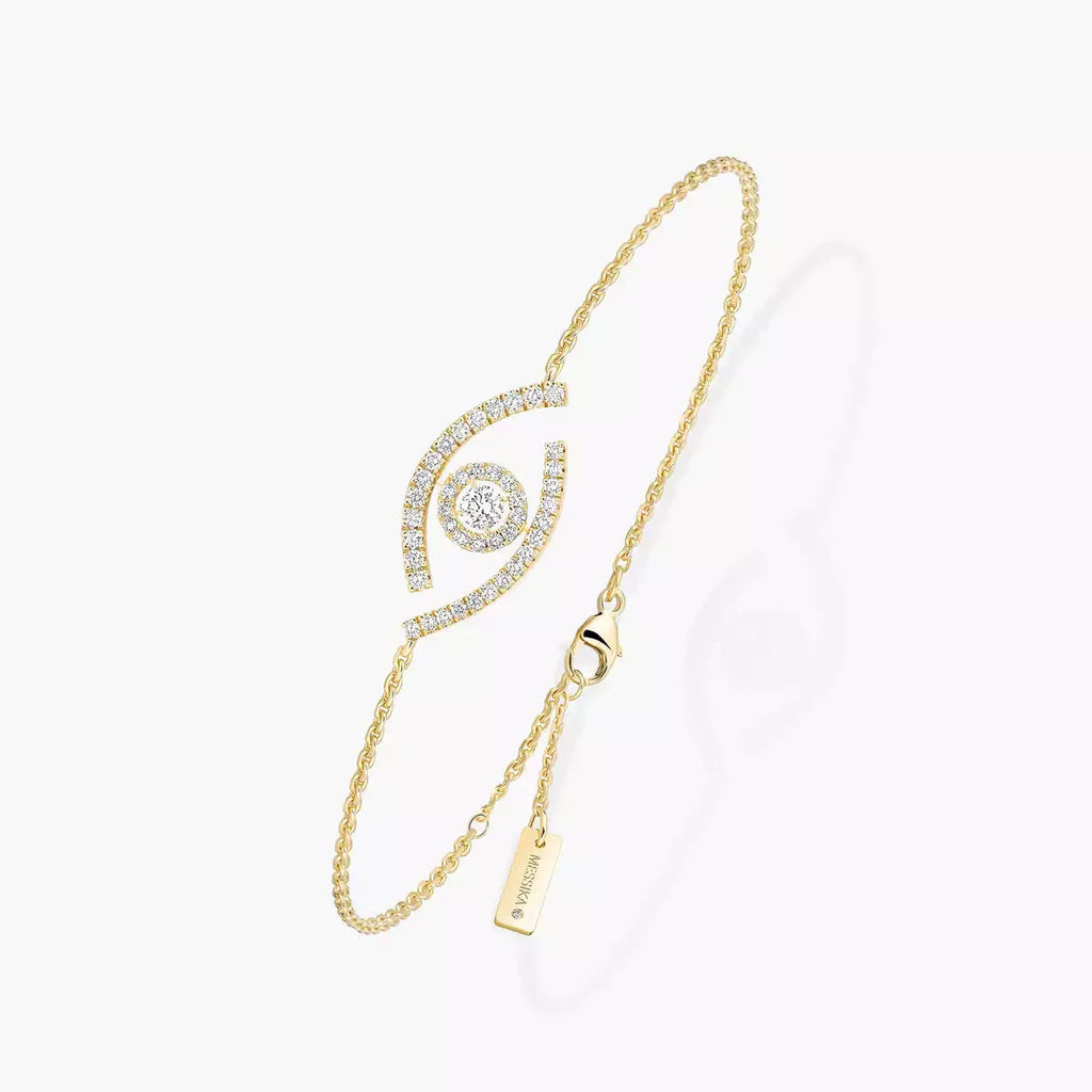 [Imperial Jewelrys]Lucky Eye Pave-Set Diamond Bracelet