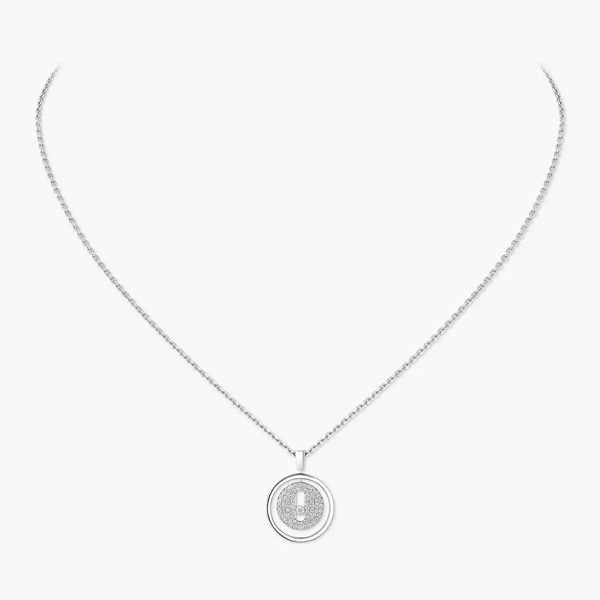 [Imperial Jewelrys] Lucky Move Diamond Necklace