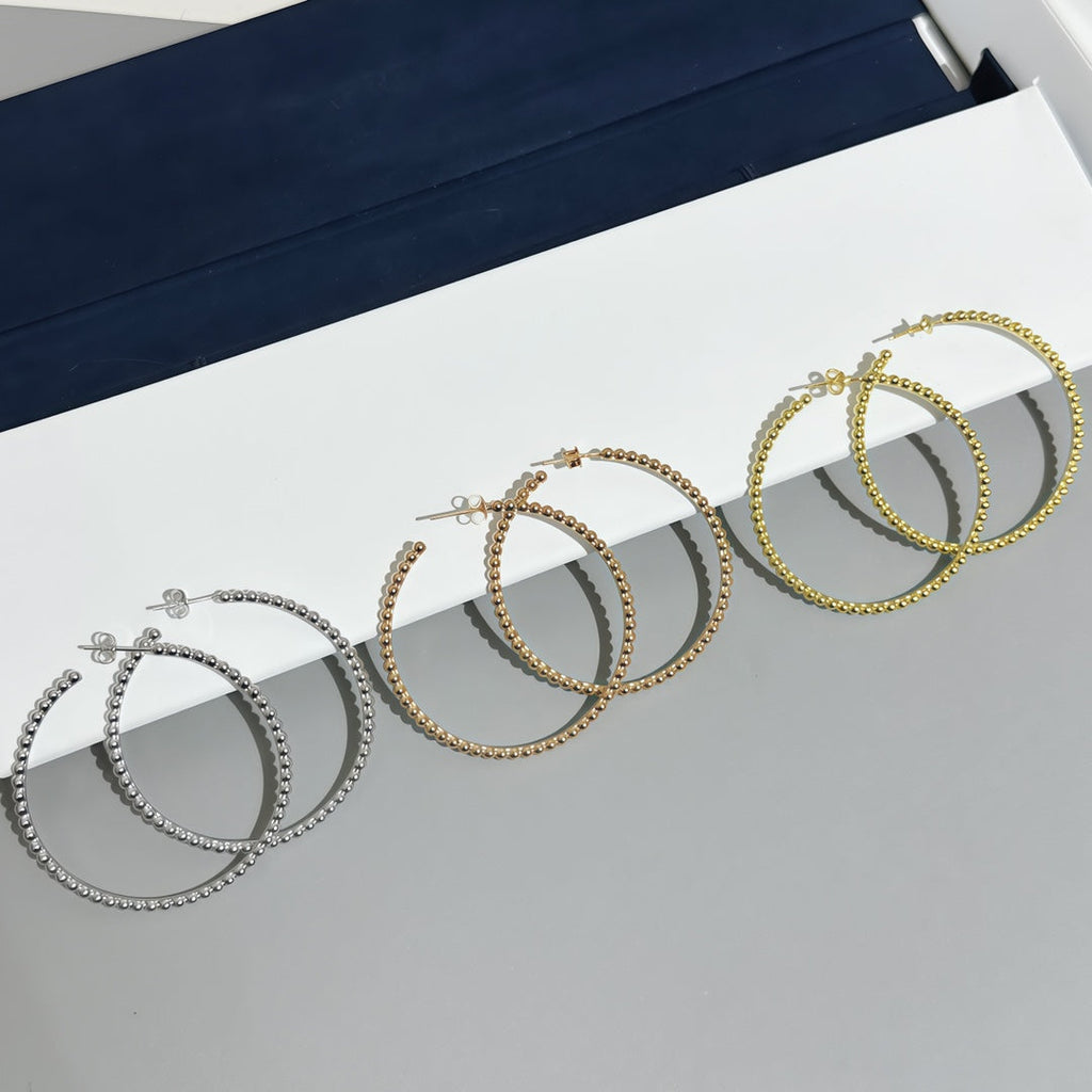 [Imperial] SMOOTH BEAD OHRSTECKER