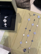 [¡®Imperial¡¯] 25 NEW CLOVER 15 MOTIFS PURPLE CHALCEDONY
