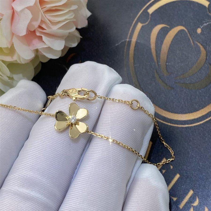 ¡®Imperial¡¯FRIVOLE GOLD FLOWER BRACELET