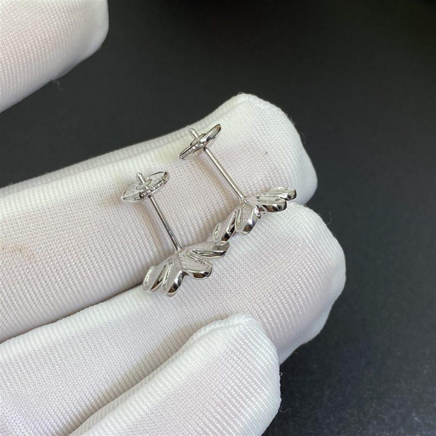 ¡®Imperial¡¯FRIVOLE MINI SILVER FLOWER EARRINGS