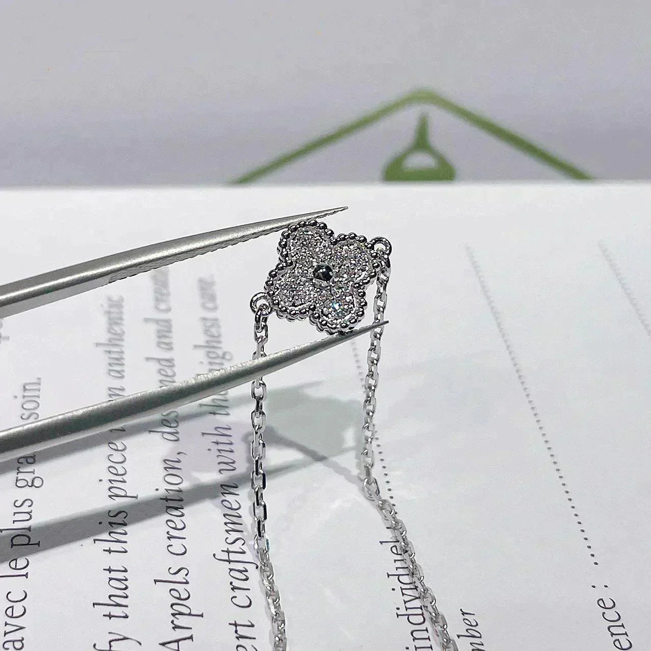 ¡®Imperial¡¯CLOVER  SINGLE FLOWER BRACELET SILVER