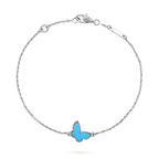 ¡®Imperial¡¯BUTTERFLY TURQUOISE BUTTERFLY BRACELET SILVER