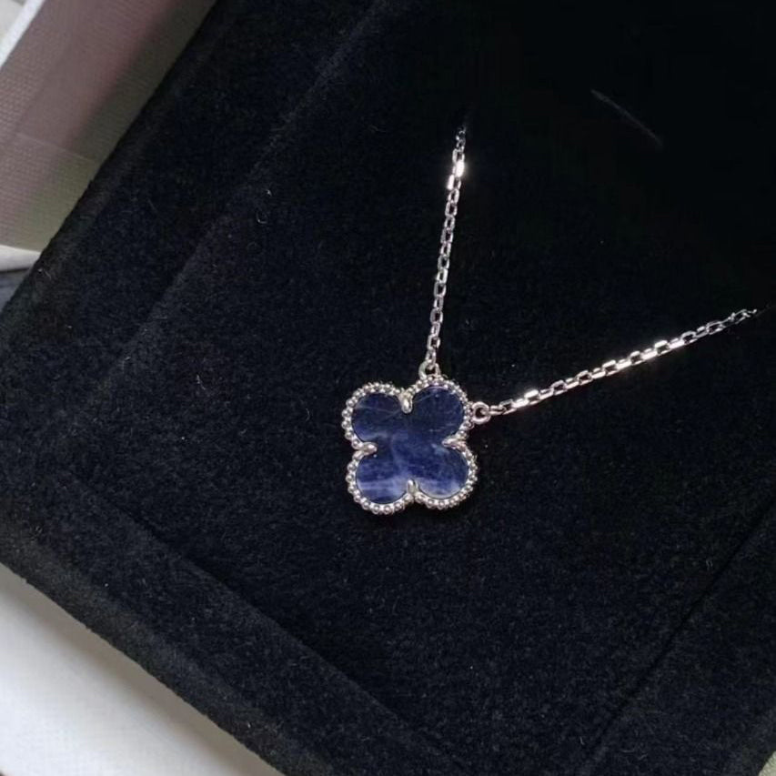 ¡®Imperial¡¯CLOVER 15MM PIETERSITE NECKLACE SILVER