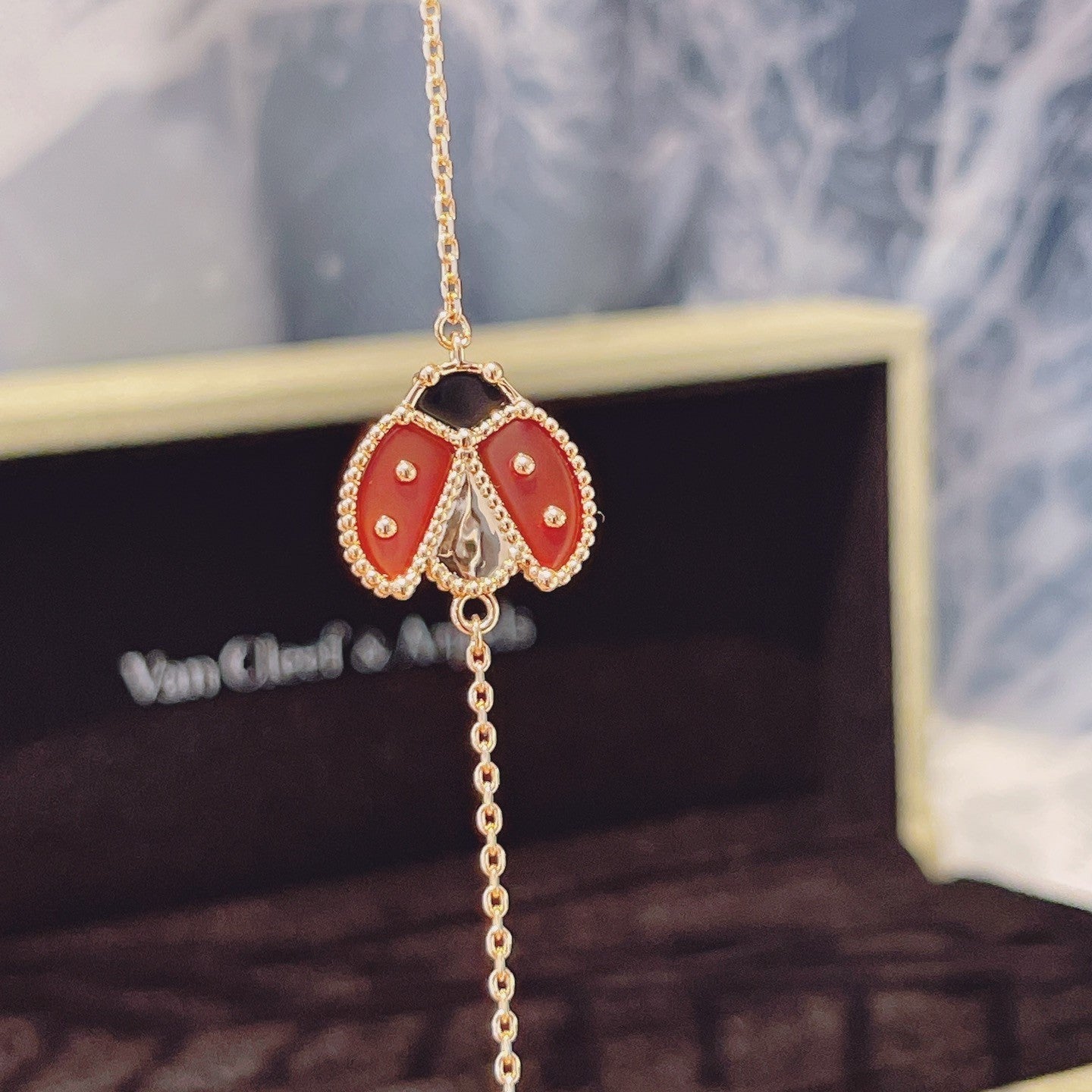 ¡®Imperial¡¯LUCKY SPRING 1 MOTIF PINK GOLD BRACELET