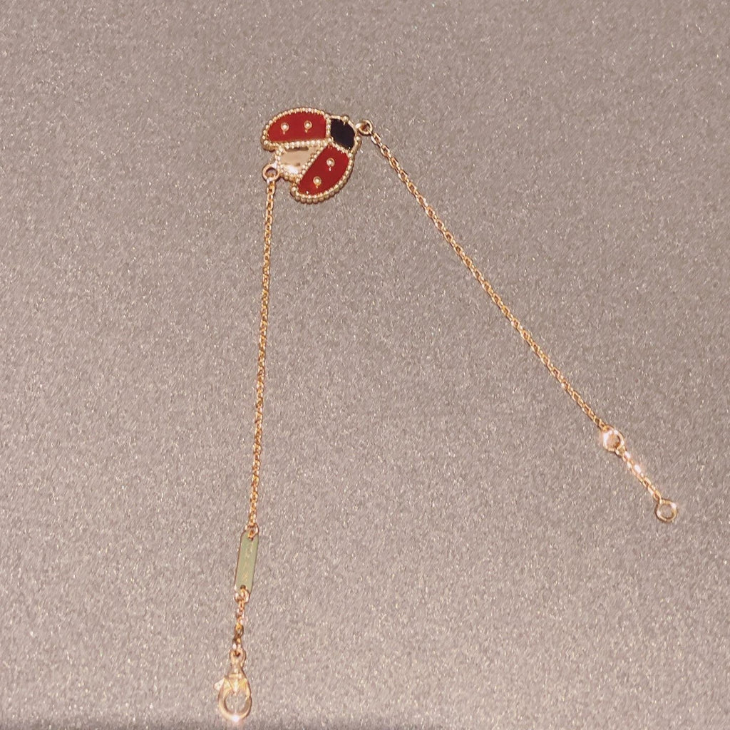 ¡®Imperial¡¯LUCKY SPRING 1 MOTIF PINK GOLD BRACELET