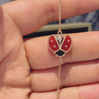 ¡®Imperial¡¯LUCKY SPRING 1 MOTIF PINK GOLD BRACELET