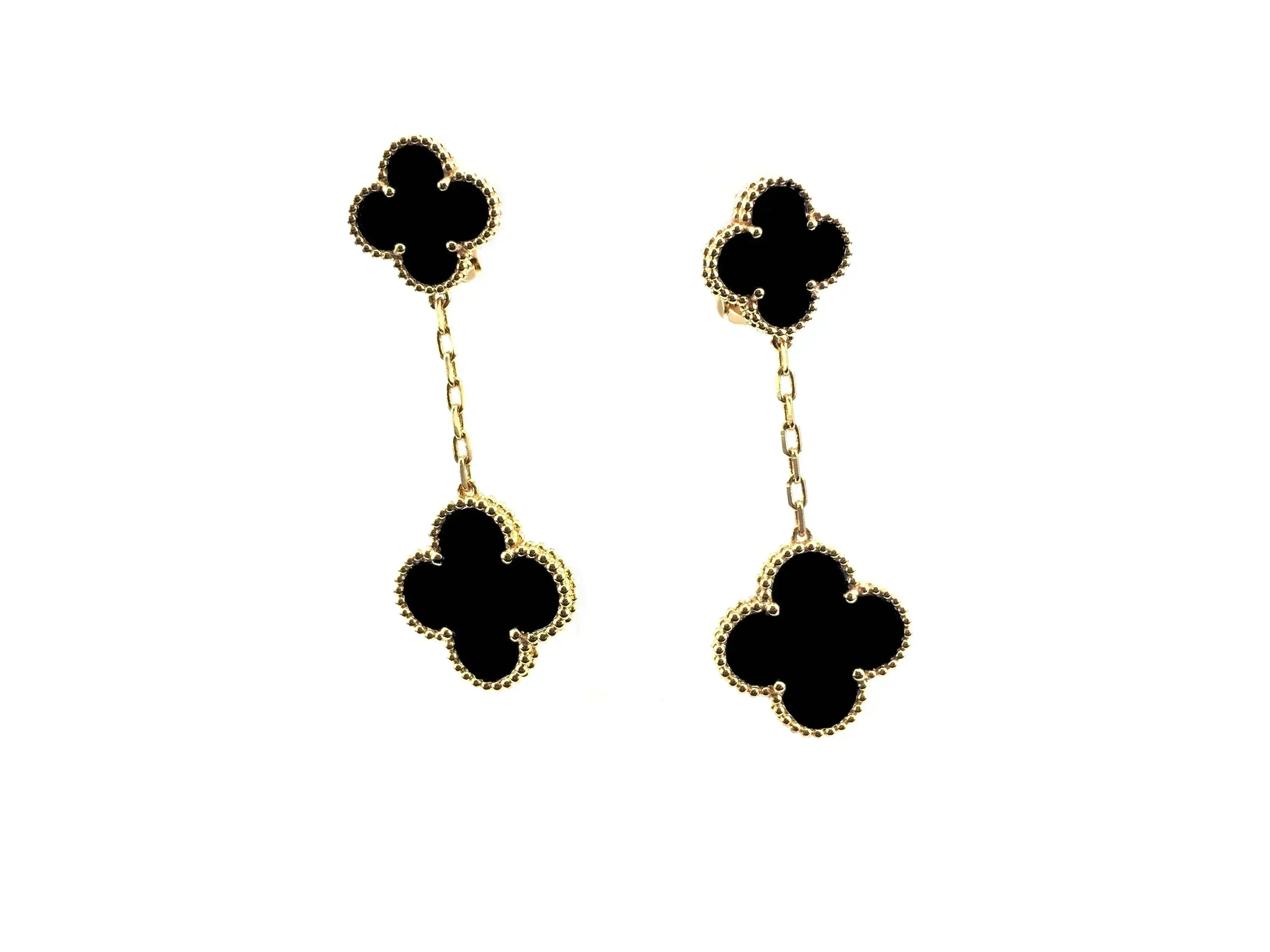 ¡®Imperial¡¯CLOVER 2 MOTIFS  EARRINGS (MULTIPLE CHOICESC